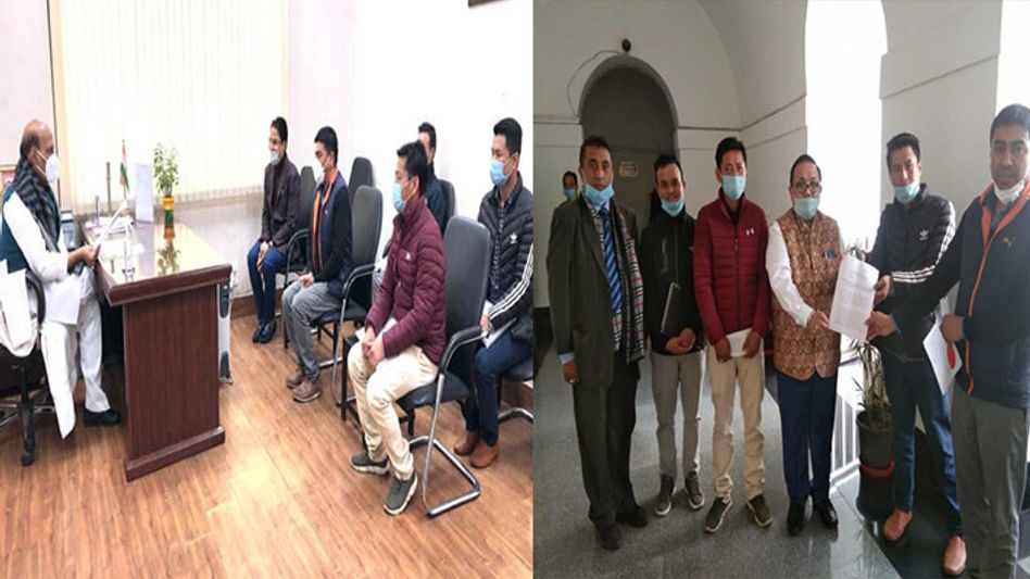 Vijoynagar Violence: Darjeeling MP leads delegation to meet Defence Minister Rajnath Singh Vijoynagar Violence: Darjeeling MP leads delegation to meet Defence Minister Rajnath Singh