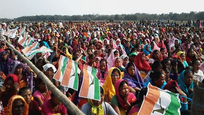 File photo: An all-women BPF rally