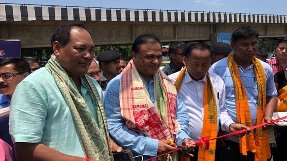 Himanta Biswa Inaugurates Bridge Connecting Socio-Literary Cultural Complex of Bodo Sahitya Sabha and NH-37 Himanta Biswa Inaugurates Bridge Connecting Socio-Literary Cultural Complex of Bodo Sahitya Sabha and NH-37