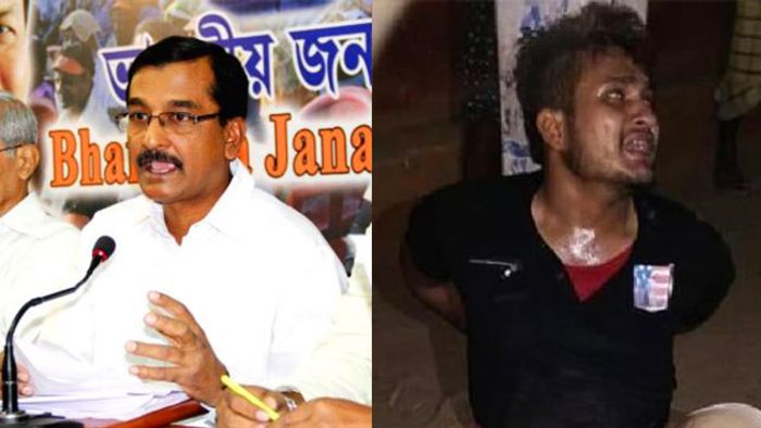 File photo: Luronjyoti Gogoi addresses a gathering