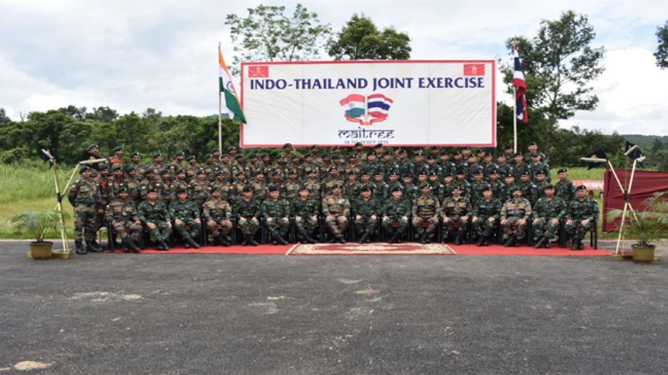 Indian Army and Royal Thailand Army hold joint exercise to counter terrorism Indian Army and Royal Thailand Army hold joint exercise to counter terrorism