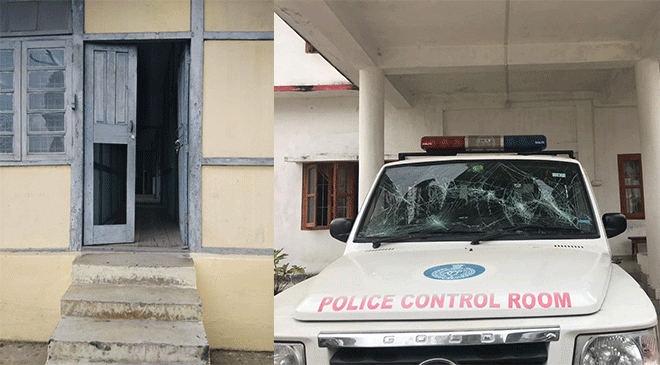 Arunachal Scouts attack Bomdila Police Station Arunachal Scouts attack Bomdila Police Station