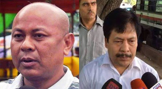 (L) Hagrama Mohilary; (R) Pramila Rani Brahma