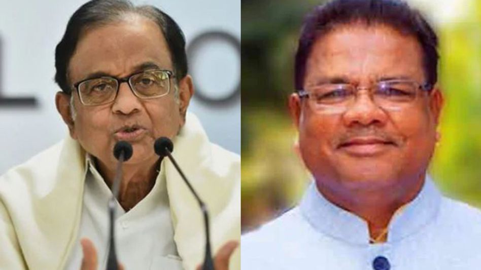 Chidambaram gives a piece of his mind to Ripun Bora for not answering calls Chidambaram gives a piece of his mind to Ripun Bora for not answering calls