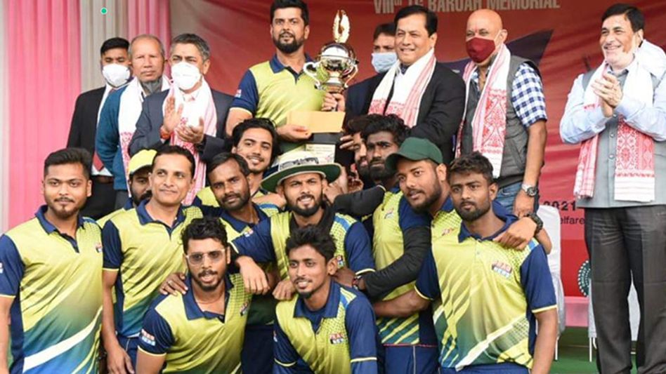 Prag News tame Asomiya Pratidin to lift TG Baruah T20 media cricket title Prag News tame Asomiya Pratidin to lift TG Baruah T20 media cricket title