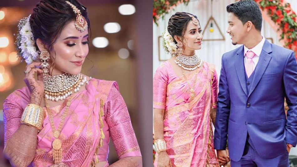Actress Barasha Rani stuns in pink 'mekhela sador' at Jorhat reception Actress Barasha Rani stuns in pink 'mekhela sador' at Jorhat reception