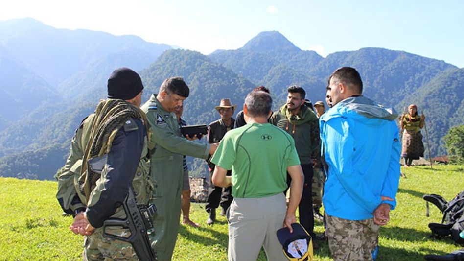 Mountaineers Team Yet to Reach AN-32 Crash Site Due To Inclement Weather Mountaineers Team Yet to Reach AN-32 Crash Site Due To Inclement Weather
