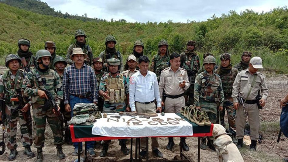 NIA Recovers Cache of Arms in Manipur NIA Recovers Cache of Arms in Manipur