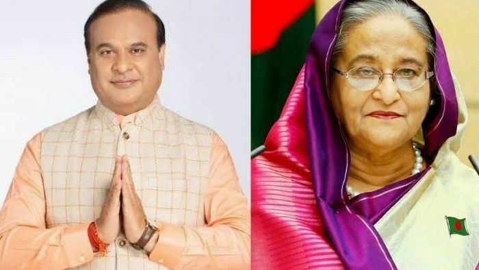 Sheikh hasina letter to himanta