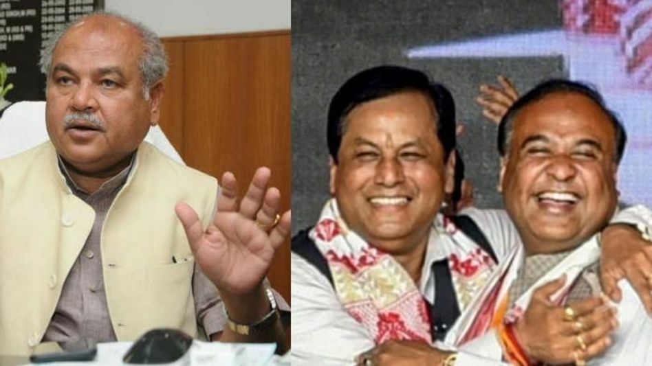Union minister Narendra Singh Tomar likely to hold meetings on Assam’s next CM Union minister Narendra Singh Tomar likely to hold meetings on Assam’s next CM