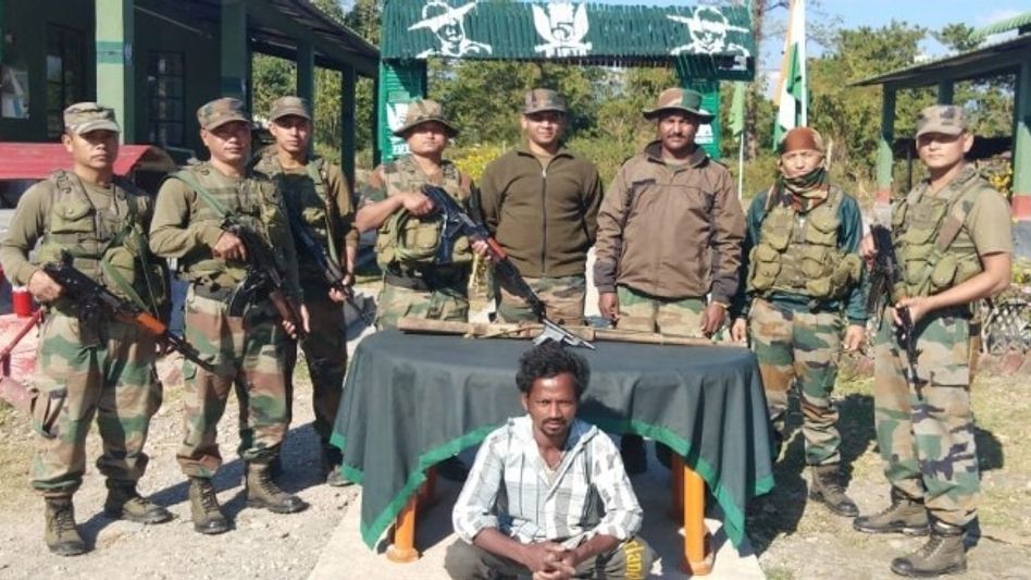 Security forces apprehend suspected poacher in Baksa Security forces apprehend suspected poacher in Baksa
