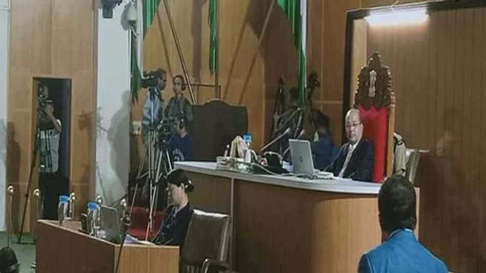 Breaking | Metbah Lyngdoh elected as Meghalaya Legislative Assembly Speaker Breaking | Metbah Lyngdoh elected as Meghalaya Legislative Assembly Speaker