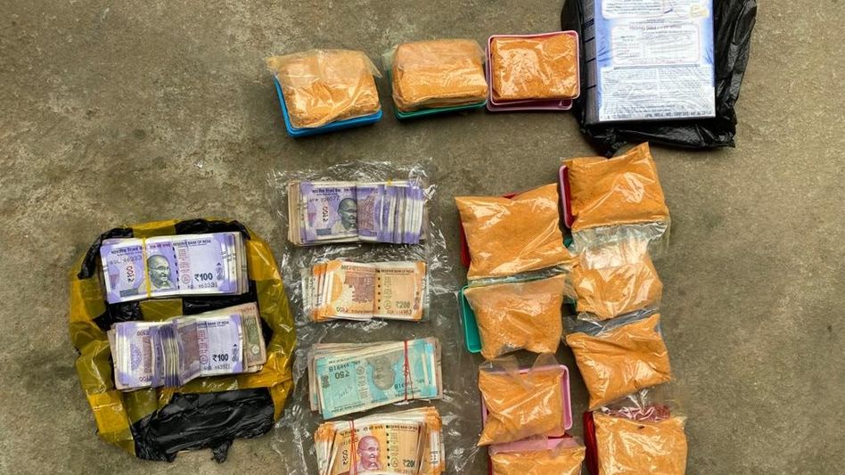 Manipur police destroy massive cache of narcotics in Imphal West Manipur police destroy massive cache of narcotics in Imphal West