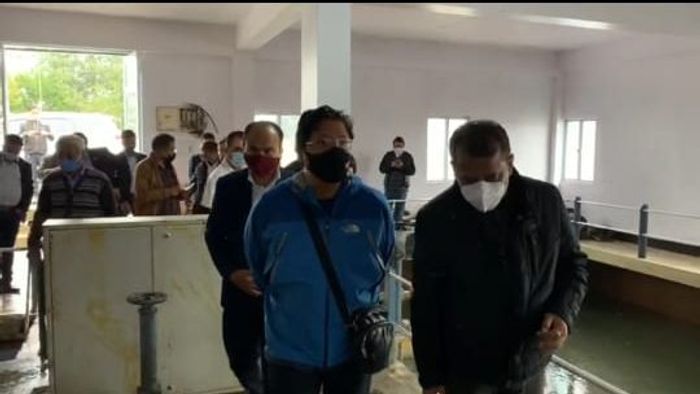 Meghalaya: Chief Minister inspects the ongoing work under 'Jal Jeevan Mission'
