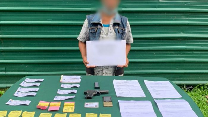NSCN (K) cadre apprehended by security forces in Dimapur