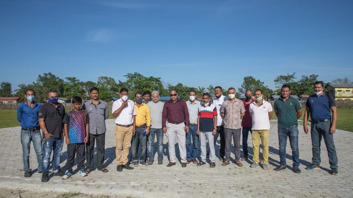 Assam: ACA officials "astonished" to find concrete helipad on cricket pitches in Dhubri