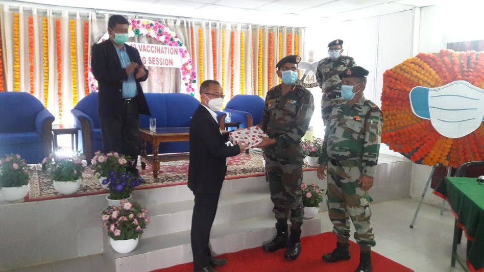 Assam Rifles honours COVID-19 warriors in Manipur’s Tamenglong Assam Rifles honours COVID-19 warriors in Manipur’s Tamenglong