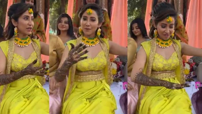 Barsha Rani's Mehendi ceremony