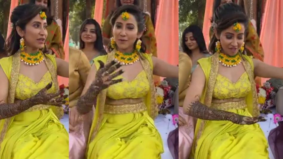 Assamese actress Barsha Rani Bishaya’s mehendi ceremony Assamese actress Barsha Rani Bishaya’s mehendi ceremony