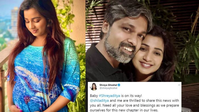 Shreya Ghoshal announces her pregnancy