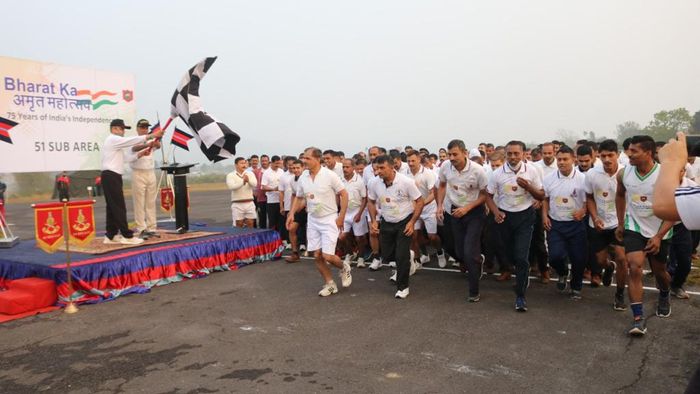 Indian Army organises ‘Victory Run’ in Guwahati