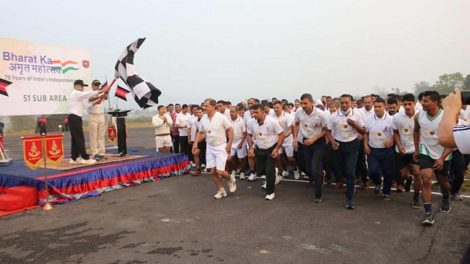 Indian Army organises ‘Victory Run’ in Guwahati Indian Army organises ‘Victory Run’ in Guwahati