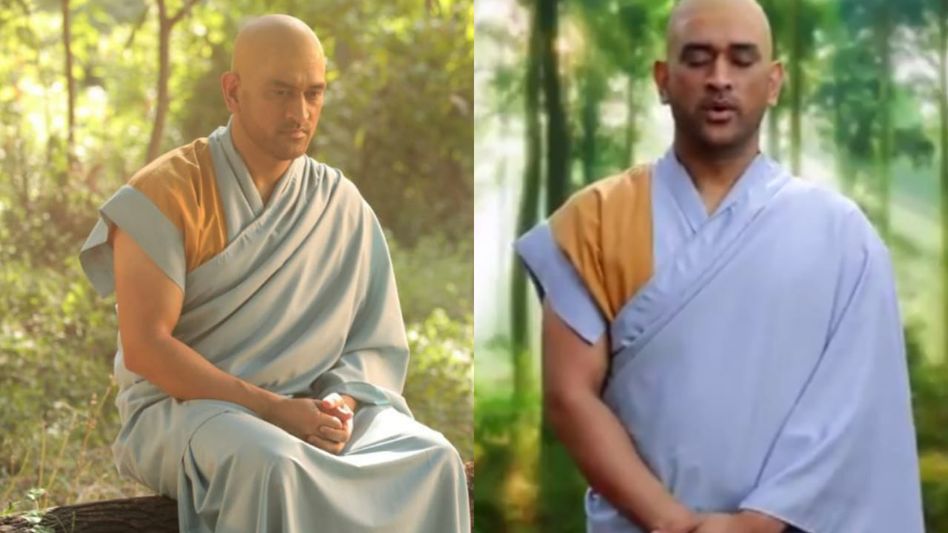 MS Dhoni returns in brand-new monk avatar; find out why MS Dhoni returns in brand-new monk avatar; find out why
