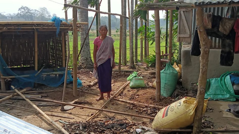 Tripura announces compensation for storm affect victims Tripura announces compensation for storm affect victims