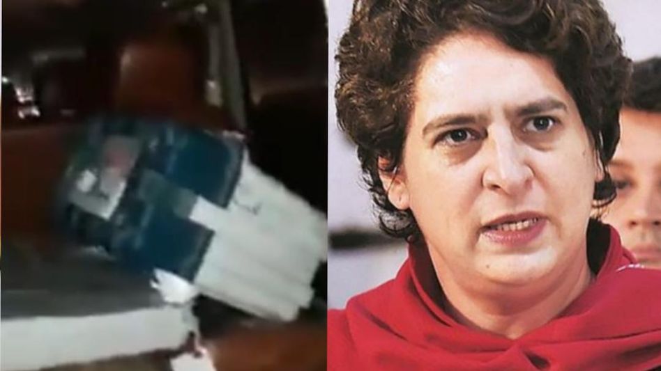 Priyanka Gandhi demands investigation after EVMs found in BJP MLA’s car in Assam Priyanka Gandhi demands investigation after EVMs found in BJP MLA’s car in Assam