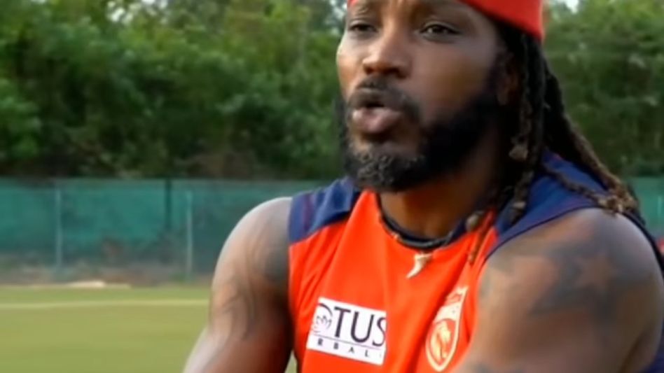 Chris Gayle mimics popular Amrish Puri dialogue ‘Mogambo Khush Hua’; video goes viral Chris Gayle mimics popular Amrish Puri dialogue ‘Mogambo Khush Hua’; video goes viral