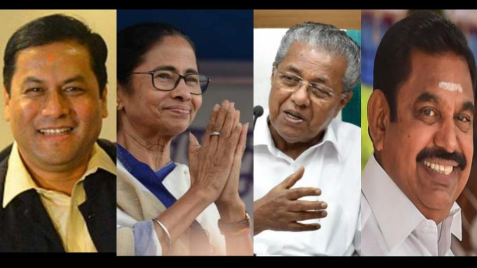 Counting of assembly poll votes gets under way in Assam, Bengal, Kerala, Tamil Nadu, Puducherry Counting of assembly poll votes gets under way in Assam, Bengal, Kerala, Tamil Nadu, Puducherry