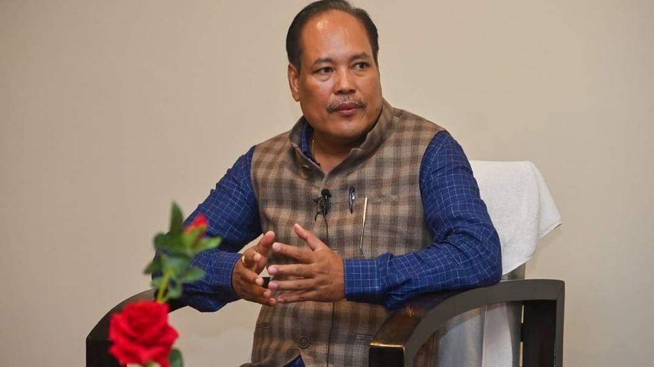 Biswajit Daimary takes oath in Bodo language as speaker of Assam Legislative Assembly Biswajit Daimary takes oath in Bodo language as speaker of Assam Legislative Assembly