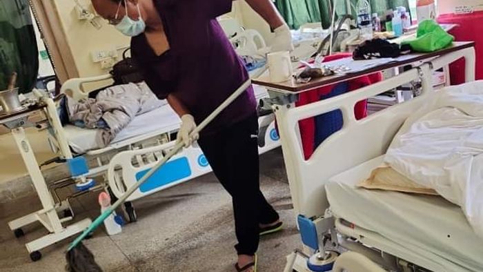 Mizoram Lalzirliana mops covid ward