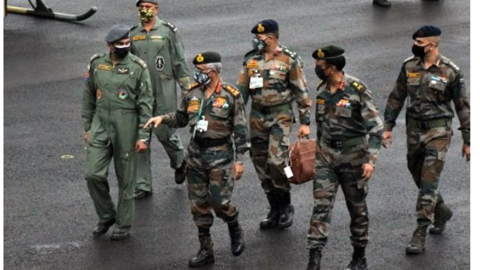 Army chief reviews military readiness in Northeast