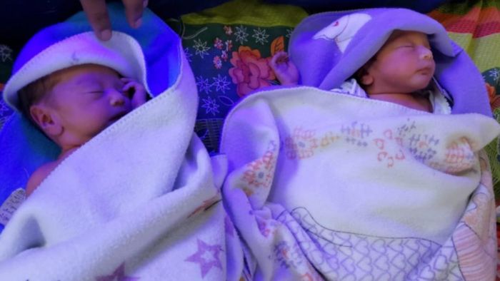 COVID-19 positive woman gives birth to healthy twin