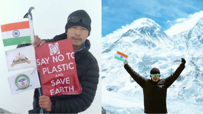 Arunachal's Abraham Tagit Sorang plants flag atop Mount Everest; 2nd from state this season