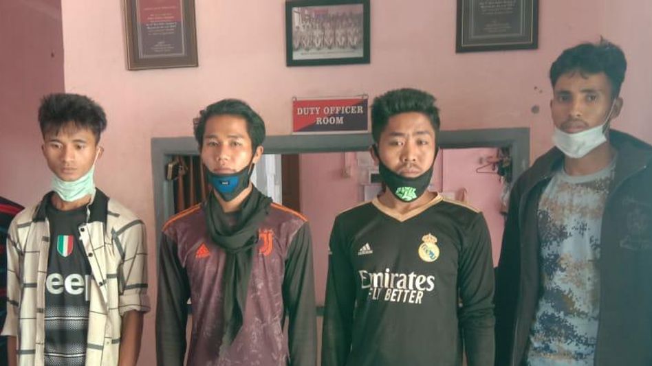 BREAKING: 5 Arakan Liberation Party cadres apprehended with arms in Mizoram BREAKING: 5 Arakan Liberation Party cadres apprehended with arms in Mizoram