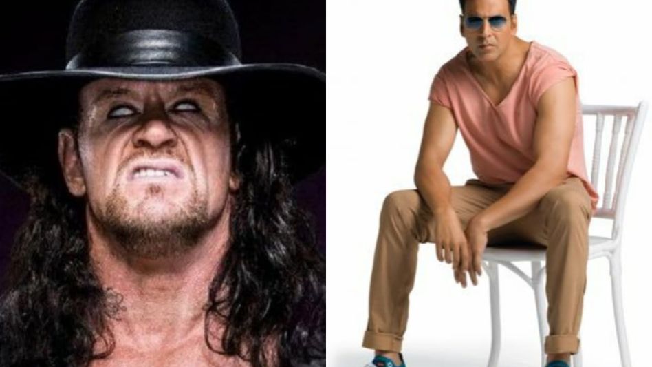 WWE icon Undertaker challenges Akshay Kumar for a 'real' fight WWE icon Undertaker challenges Akshay Kumar for a 'real' fight