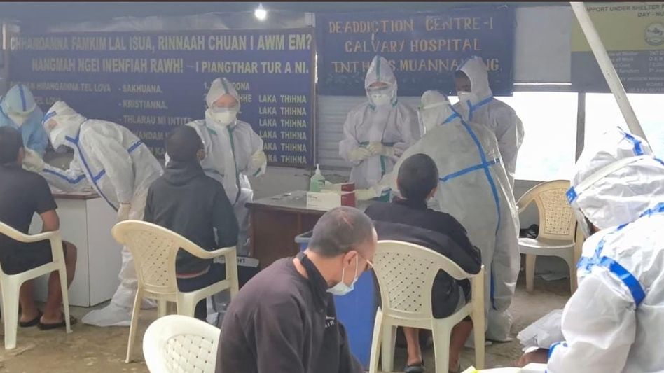 Mizoram records highest ever COVID-19 spike, active cases at 4132 Mizoram records highest ever COVID-19 spike, active cases at 4132