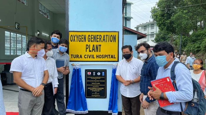 Meghalaya govt inaugurates 3 Oxygen generation plants