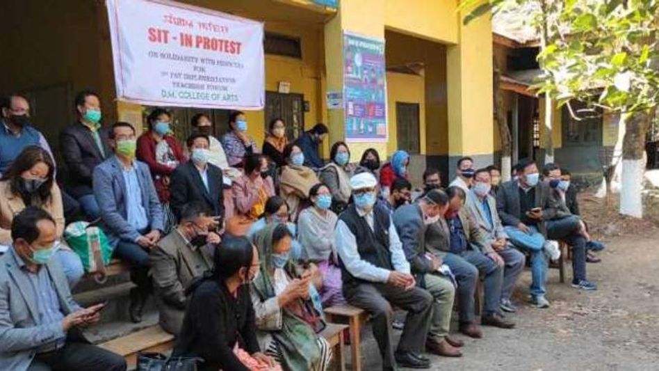 Manipur govt adopts 7th UGC pay scale; online classes resume Manipur govt adopts 7th UGC pay scale; online classes resume