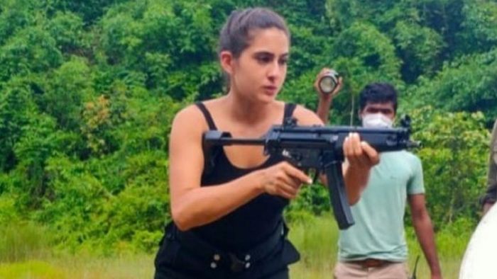 Sara Ali Khan spotted in 'Commando Avatar'