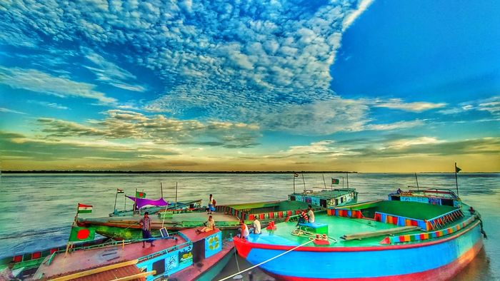 Bangladeshi vessels are all prepared to sail from Dhubri