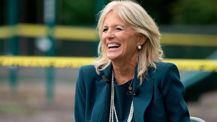 First lady Jill Biden arrives in Japan for Games