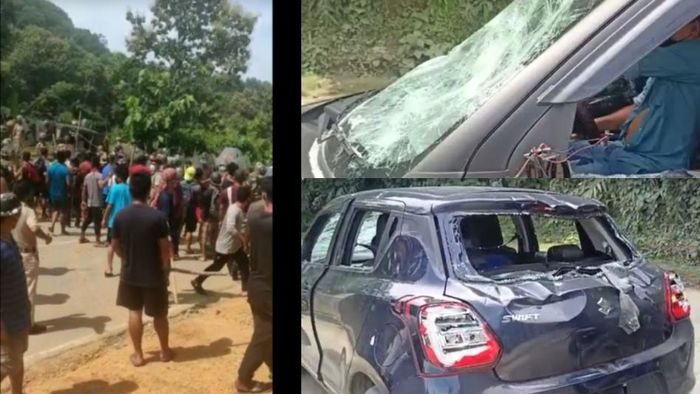 Mizo couple attacked