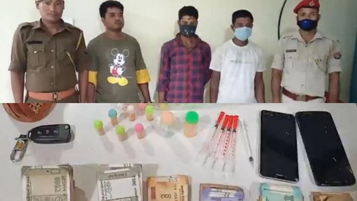Three arrested in Baksa with huge quantity of drugs