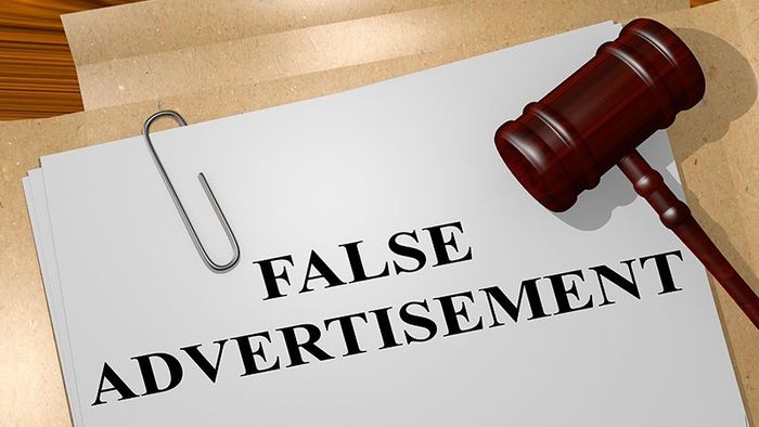 fake advertisement circulated online