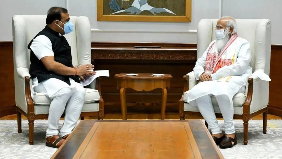 PM Modi dials Assam CM to enquire state's flood situation; assures support from Centre PM Modi dials Assam CM to enquire state's flood situation; assures support from Centre