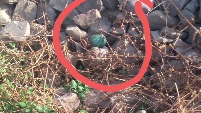 One hand grenade found near Maibang railway station