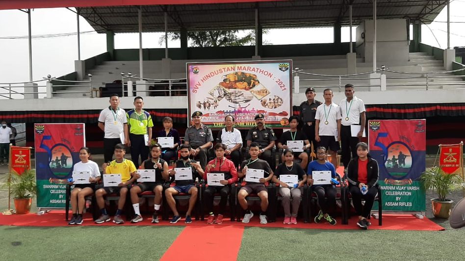 Mini marathon held in Mizoram to mark 50 year of Indo – Pakistan War Mini marathon held in Mizoram to mark 50 year of Indo – Pakistan War